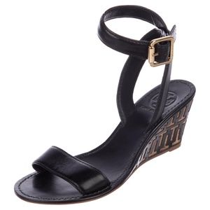 tory burch wedge leather regan sandal